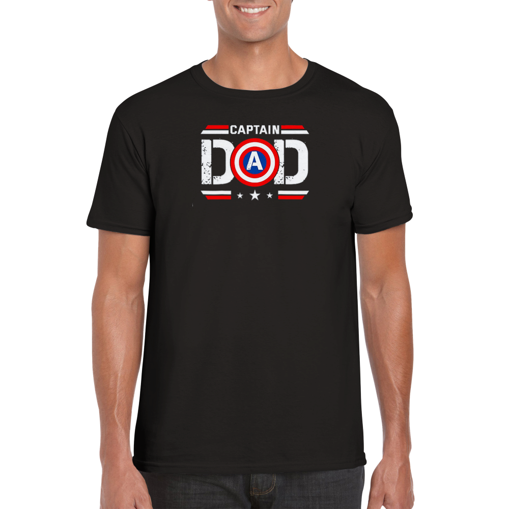 Captain dad t-shirt 5674