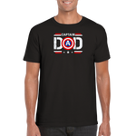 Captain dad t-shirt 5674