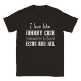 Jesus and jail t-shirt 5648