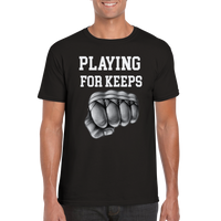 Playing for keeps t-shirt 5335
