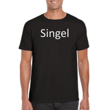 Singel rundhalsad t-shirt 5042