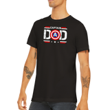 Captain dad t-shirt 5674