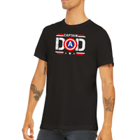 Captain dad t-shirt 5674