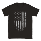 Stars and stripes gray t-shirt 5136