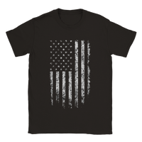 Stars and stripes gray t-shirt 5136