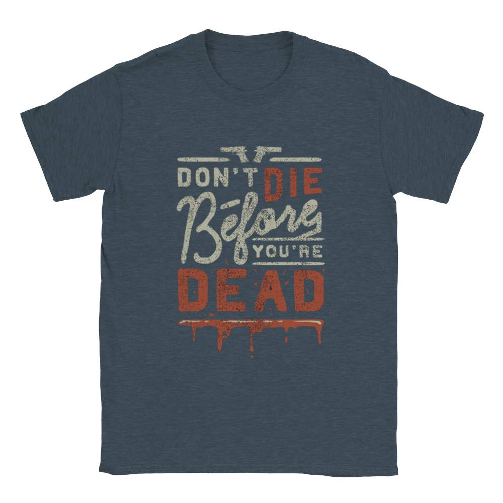 Dont Die rundhalsad t-shirt 5231