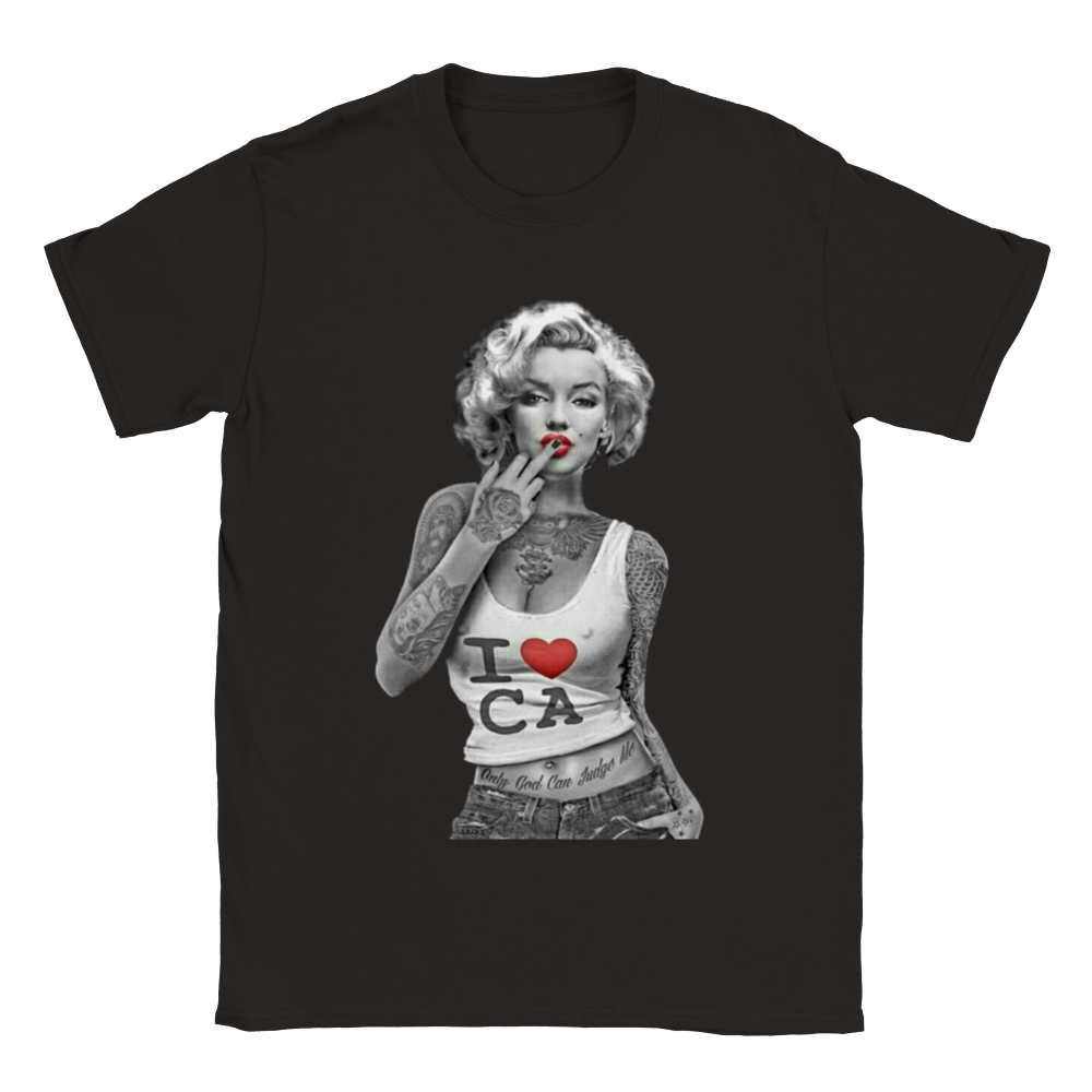 Modern Marilyn rundhalsad t-shirt 5297