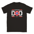 Captain dad t-shirt 5674