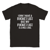 Fucketlist rundhalsad t-shirt 5440