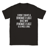 Fucketlist rundhalsad t-shirt 5440