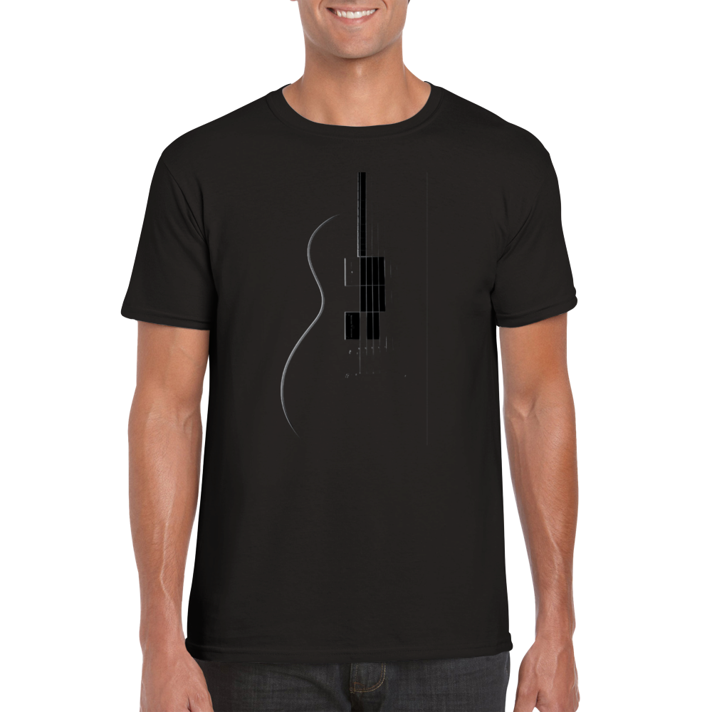 Gitarr rundhalsad t-shirt 5324