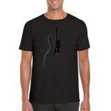 Gitarr rundhalsad t-shirt 5324