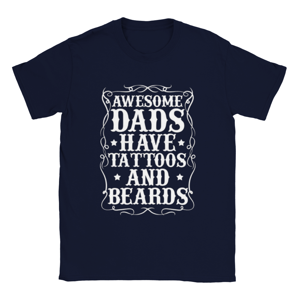 Tattoos and beards  t-shirt 5157