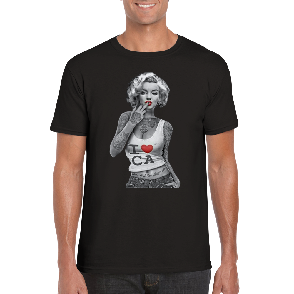 Modern Marilyn rundhalsad t-shirt 5297