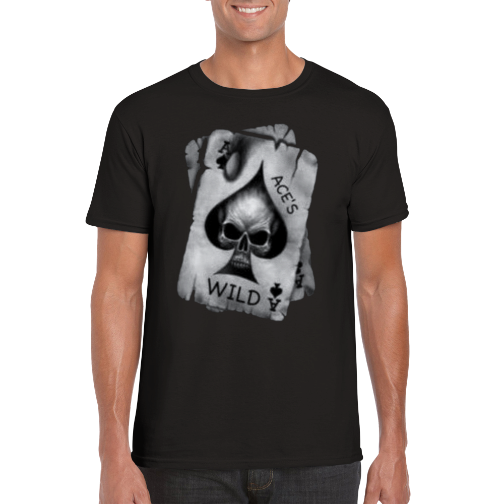 Wild Aces rundhalsad t-shirt 5265