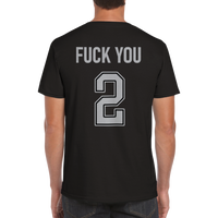 Fuck you 2 rundhalsad t-shirt 5347