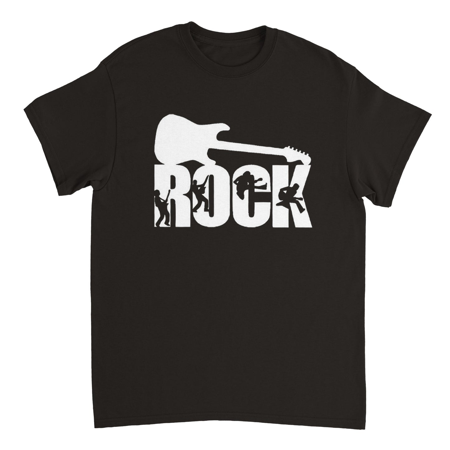 Heavyweight Rock Crewneck T-shirt 5703