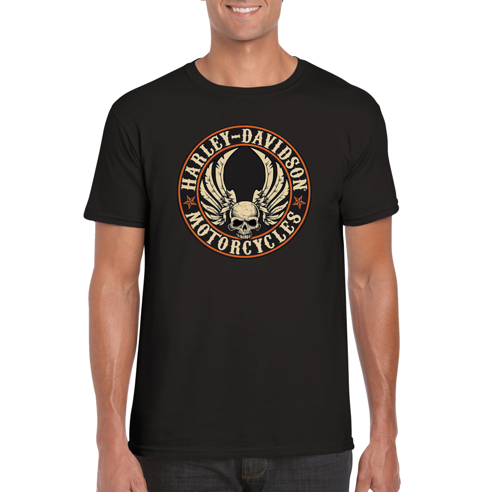 Harley rundhalsad t-shirt 5527