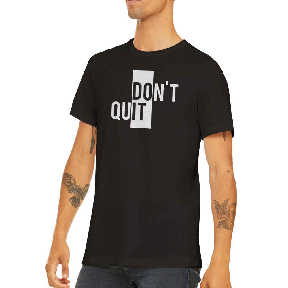 Don`t Quit rundhalsad t-shirt 5663