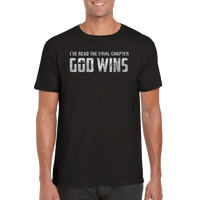 God Wins rundhalsad t-shirt 5486