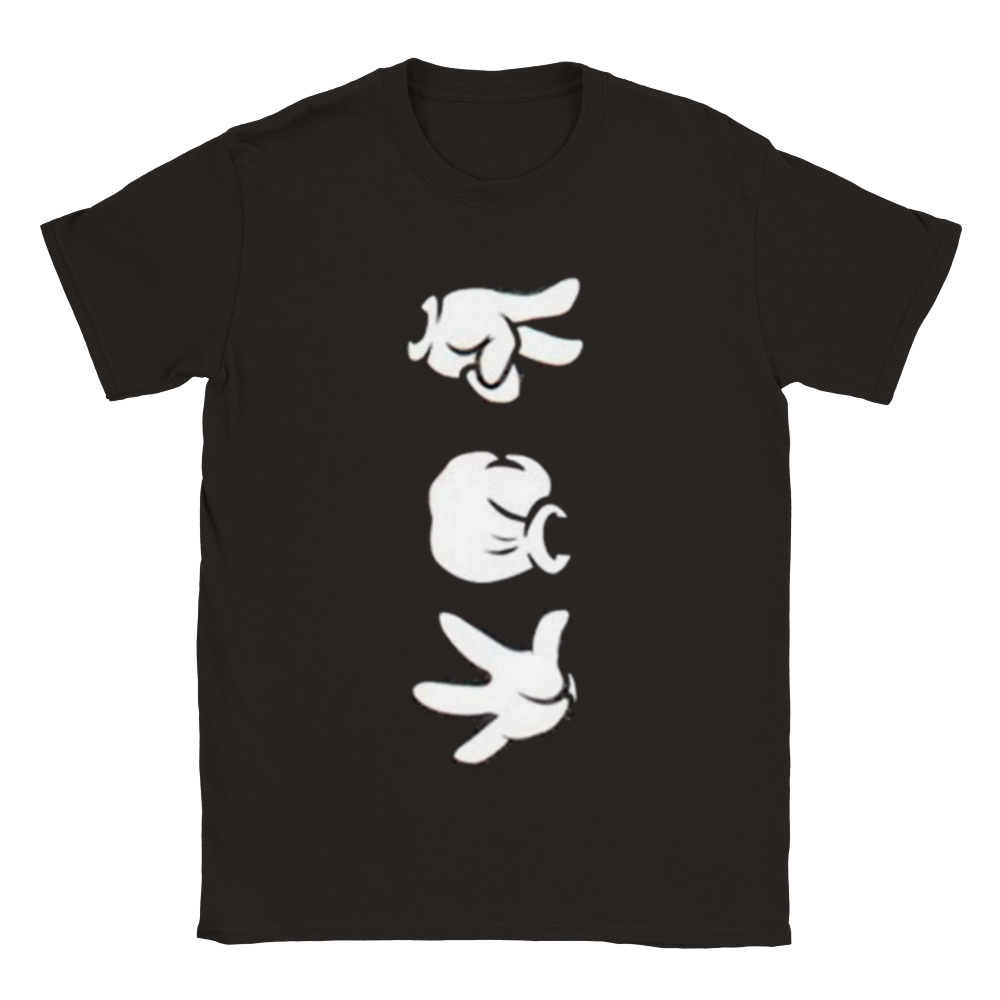 Micky hands rundhalsad t-shirt 5388