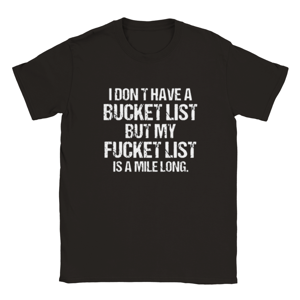 Fucketlist rundhalsad t-shirt 5440