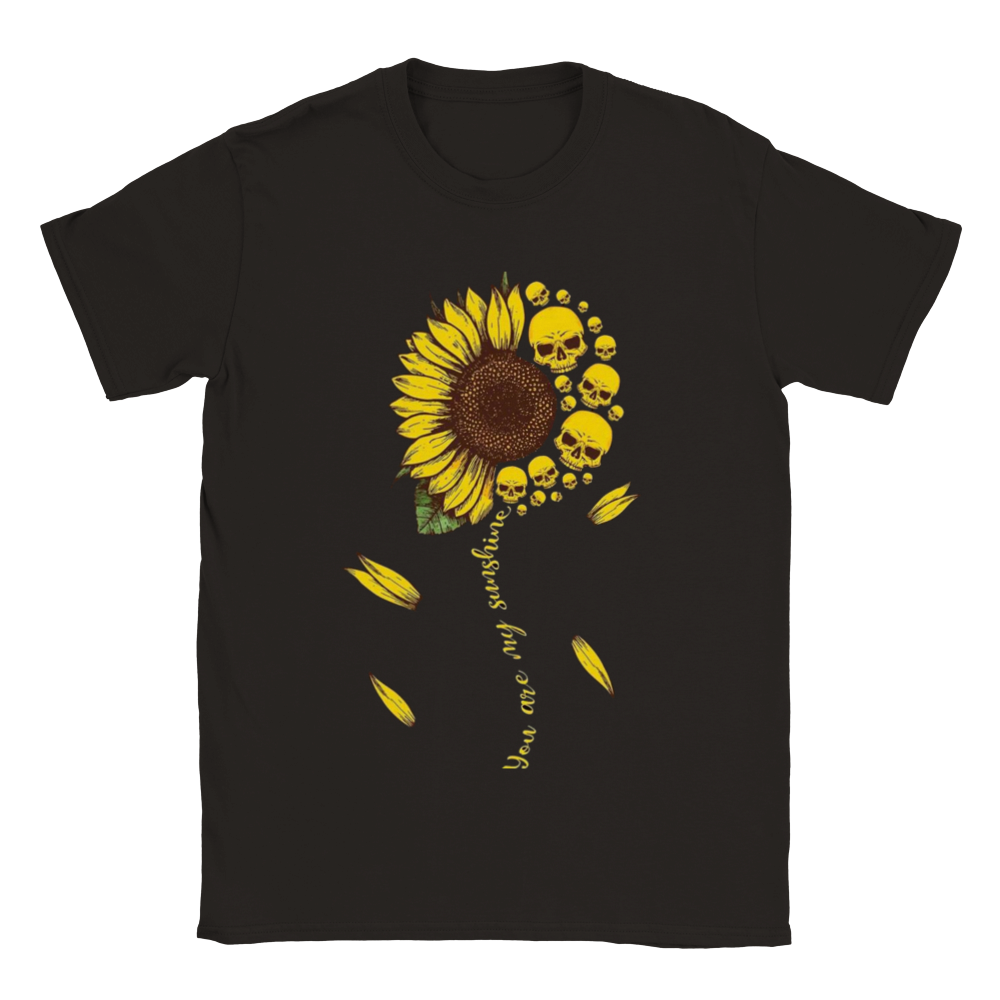 Dandelion skulls rundhalsad t-shirt 5401