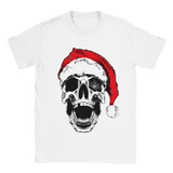 Santa skull rundhalsad t-shirt 5610