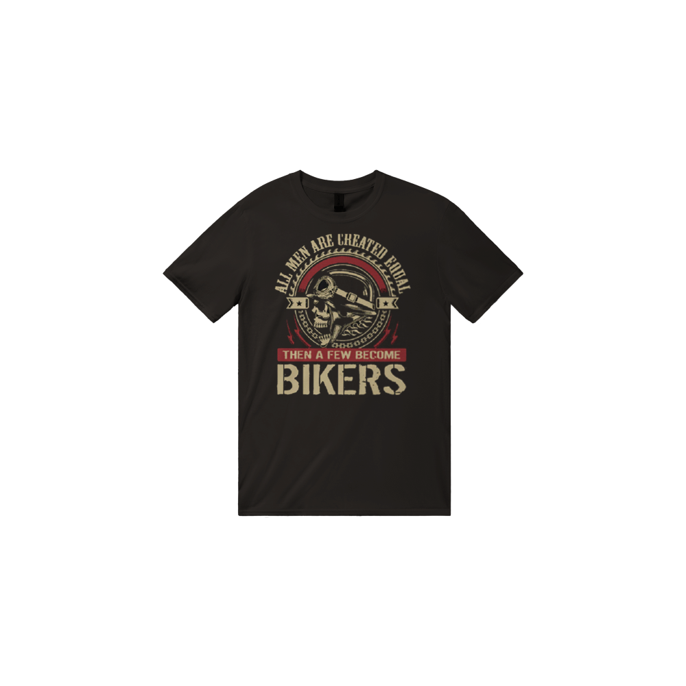 Bikers rundhalsad t-shirt 5002