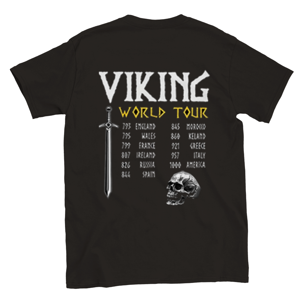 VikingTour ryggtryck  t-shirt 5071