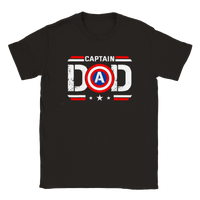 Captain dad t-shirt 5674