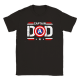 Captain dad t-shirt 5674