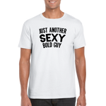 Sexy Bold vit rundhalsad t-shirt 5372