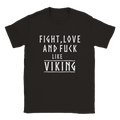 Fight black T-shirt 5464