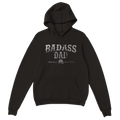 Bad ass dad hoodie 5624