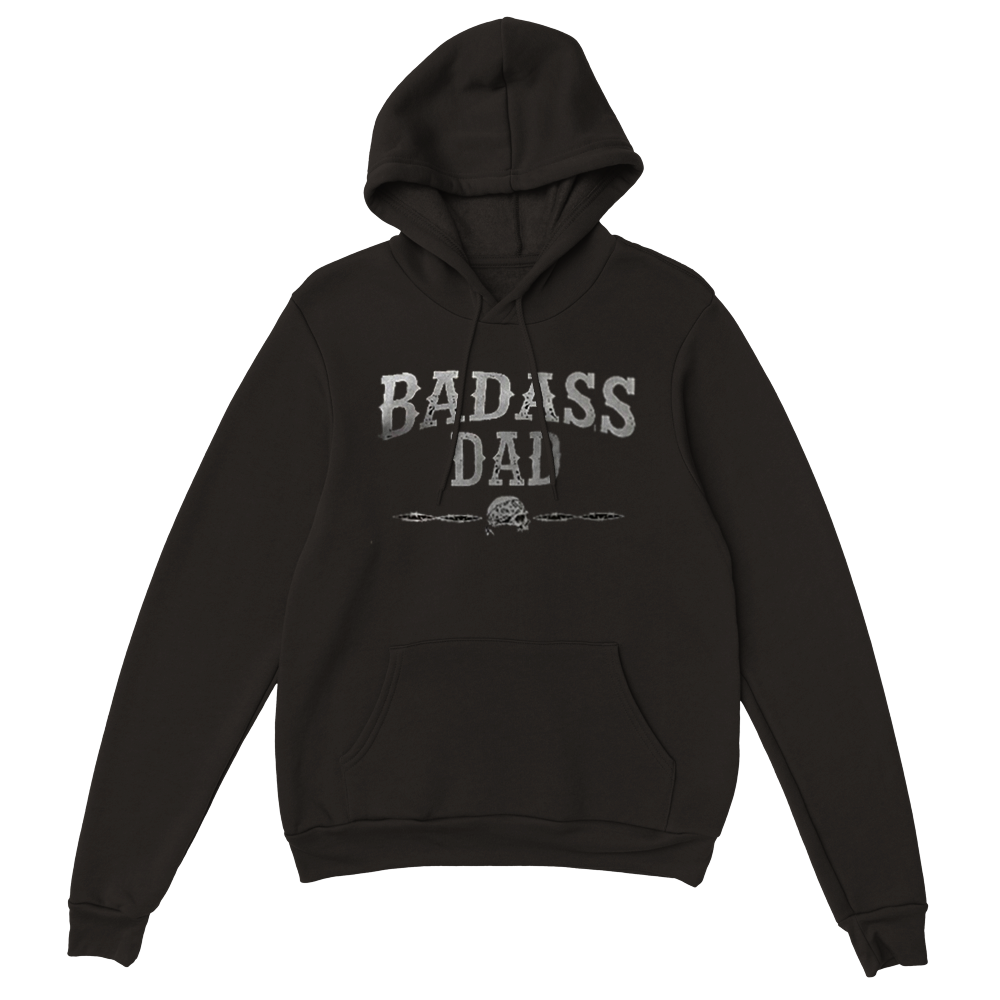 Bad ass dad hoodie 5624