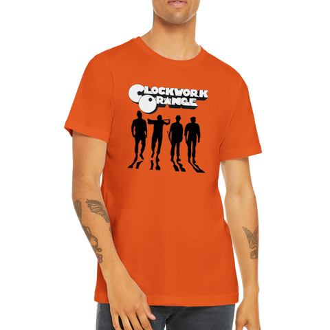 C Orange rundhalsad t-shirt 5226