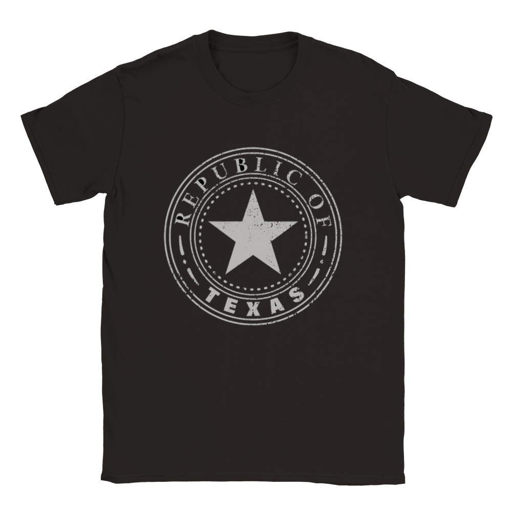 Texas Republic  rundhalsad t-shirt 5591