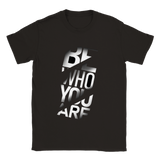 Be who you rundhalsad t-shirt 5473