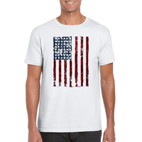 Stars stripes  rundhalsad t-shirt 5282