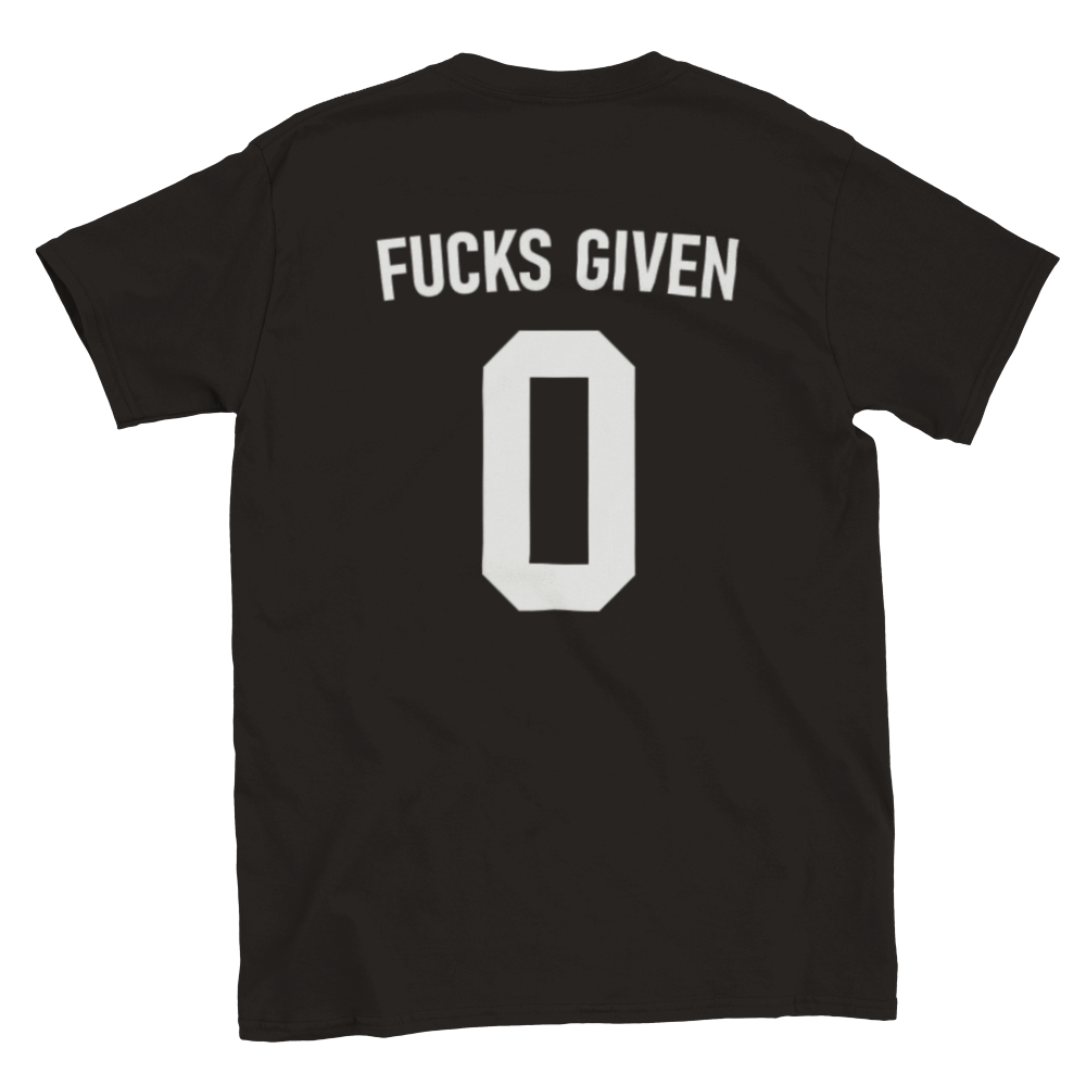 Fucks given  t-shirt 5346