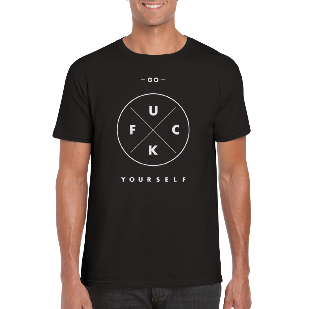 F U C K rundhalsad t-shirt 5454