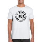 Fuck rundhalsad t-shirt 5439