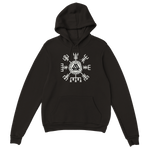 Viking hoodie Dubbeltryck 5243