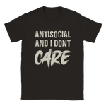 Antisocial t-shirt 5333