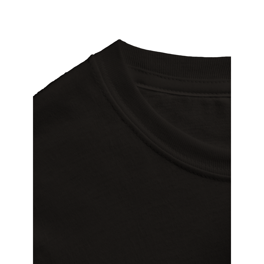 Smajl Black  rundhalsad t-shirt 5007