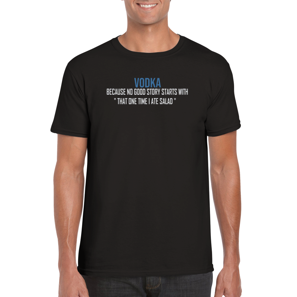 Vodka rundhalsad t-shirt 5540