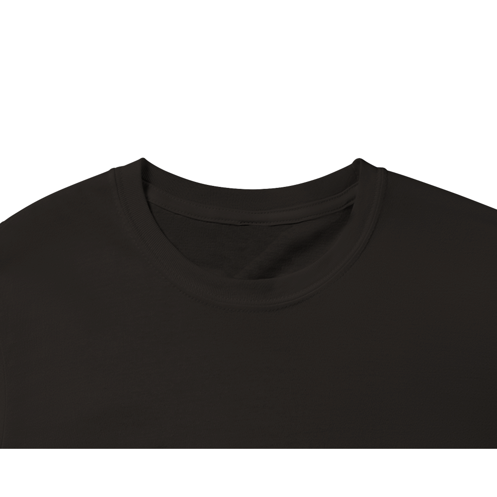 Limited Black rundhalsad t-shirt 5444