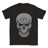 HD Skull rundhalsad t-shirt 5398