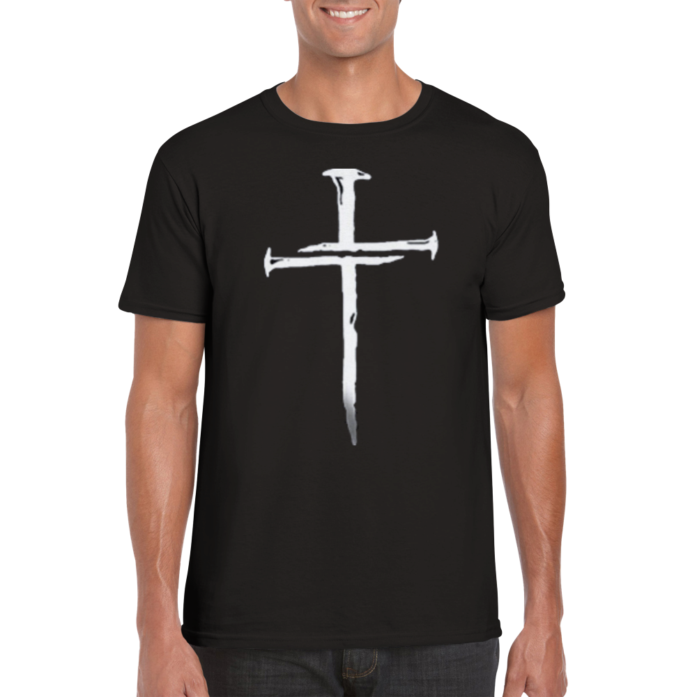 Cross Black rundhalsad t-shirt 5005